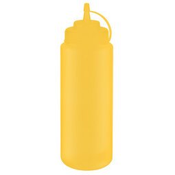 Bouteille verseuse souple, 1.025 ml, jaune