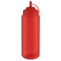 Bouteille verseuse souple, 1.025 ml, rouge