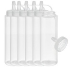 Bouteille verseuse souple, lot de 6