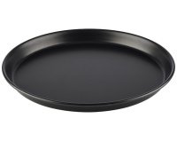Plaque à pizza, diamètre: 400 mm, noir