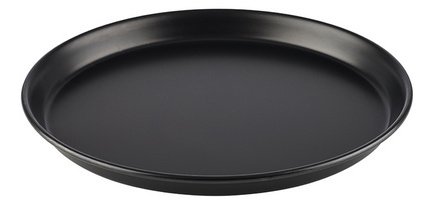 Plaque à pizza, diamètre: 300 mm, noir