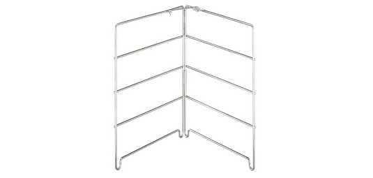 Support pour 4 plaques à pizza, (L)260x(P)250x(H)260 mm