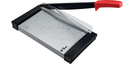 Massicot à levier HS 4022, A4, argent/noir