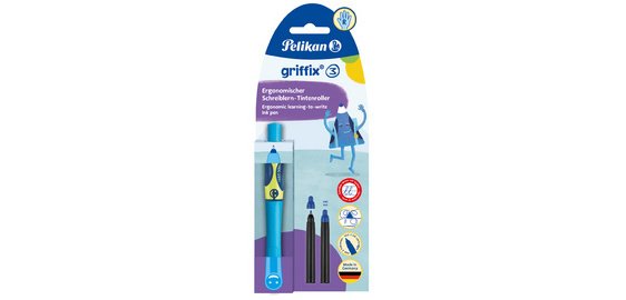 Stylo roller griffix Neon Black