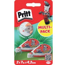 Corrector roller Mini Flex 4,2 mm x 7 m - blister van 2 stuks