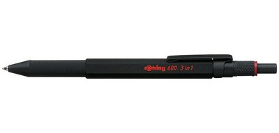 3-in-1 multifunction pen, black