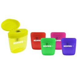 Taille-crayons 'Deposito one', de couleurs assorties