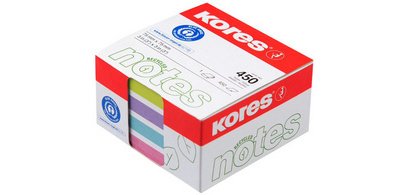 Bloc-note adhésif Recycling 'Recycled Pastel Notes'