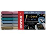 Feutre Brush Tip Marker Metallic Style