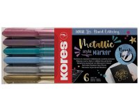 Feutre Brush Tip Marker Metallic Style