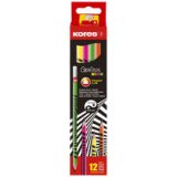 Crayon à papier 'Grafitos Neon', degré de dureté: HB