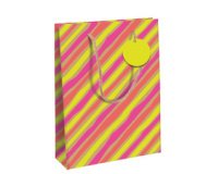 Sachet cadeau 'Néon', moyen