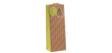 Sac cadeau pour bouteille 'Néon'