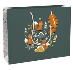 Sac cadeau de Noël 'Fox', shopping