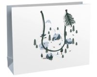 Sac cadeau de Noël 'Winter', shopping