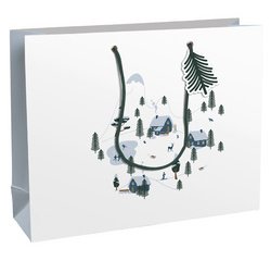 Sachet cadeau de Noël 'Winter', grand