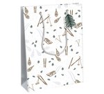 Sac cadeau de Noël 'Winter', large