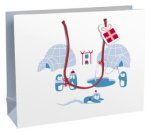 Sac cadeau de Noël 'Pinguine', shopping