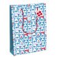 Sac cadeau de Noël 'Pinguine', large