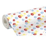 Alliance 60g, rl 50x0,7m Pois multicolor - Multicolore