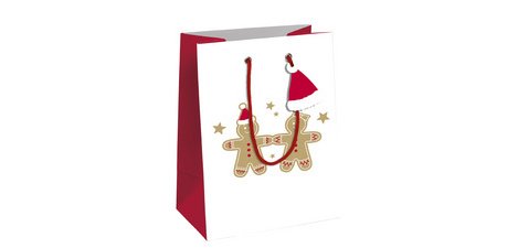 Sachet cadeau de Noël 'Pain d'épices', moyen