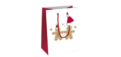 Sac cadeau de Noël 'Pain d'épices', large