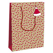 Sac cadeau de Noël 'Pain d'épices', large
