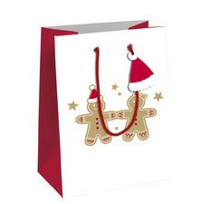 Sachet cadeau de Noël 'Pain d'épices', petit