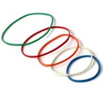 Elastiques sur carte RONDELLA, couleurs/tailles assorties