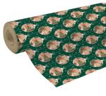 Papier cadeau de Noël 'Etoiles dorées'