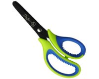 Ciseaux ergonomiques, longueur: 130 mm, rouge/noir