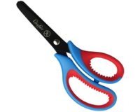 Ciseaux de bricolage ergonomiques,L: 130mm,bleu/rouge