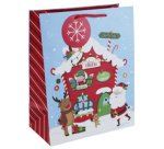 Sachet cadeau "Maison pain d'épices"