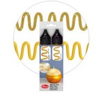 ViVA DECOR Candle Wachs Pen, 28 ml, set de 2, or