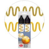 ViVA DECOR Candle Wachs Pen, 28 ml, set de 2, or