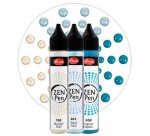 ViVA DECOR Stylo à perle Zen Pen 'Journée à la mer',set de 3