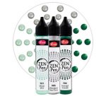 ViVA DECOR Stylo à perle Zen Pen 'Couleur du milieu',set de3