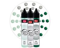 ViVA DECOR Stylo à perle Zen Pen 'Couleur du milieu',set de3