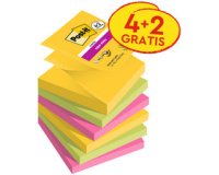 Bloc-note adhésif super sticky z-notes, 76 x 76 mm