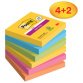 Bloc-note adhésif Super Sticky Notes, 76 x 76 mm