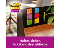 Bloc-mémos 3M Post-it 654 Super Sticky 76x76mm Soul 4+2 gratuits