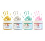 ViVA DECOR Peinture au doigt 'ViVA KIDS', set de 4 Pailleté