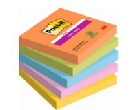 Bloc-note super sticky notes, 76 x 76 mm, Boost