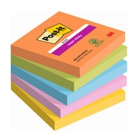 Bloc-note super sticky notes, 76 x 76 mm, Boost