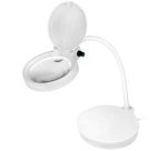 Lampe loupe à LED, à 2 lentilles, dimmable, blanc
