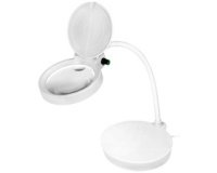 Lampe loupe à LED, à 2 lentilles, dimmable, blanc