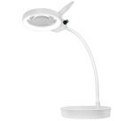 Lampe loupe à LED, à 2 lentilles, dimmable, blanc