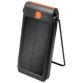 Batterie externe solaire, 10.000 mAh, noir