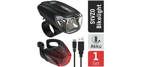 Set d'éclairage LED pour vélo Bikelight Combo 40 Lux