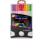 Feutre pinceau Pen 68 brush ARTY, ColorParade de 20